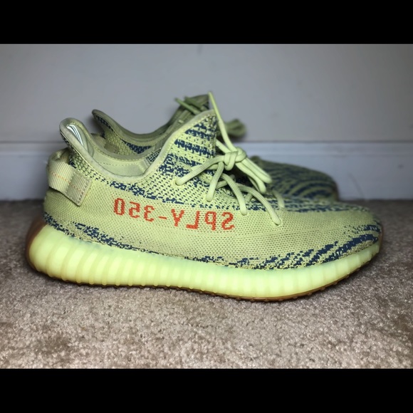 Yeezy boost 350 v2 size 10.5 no box semi frozen main image 5